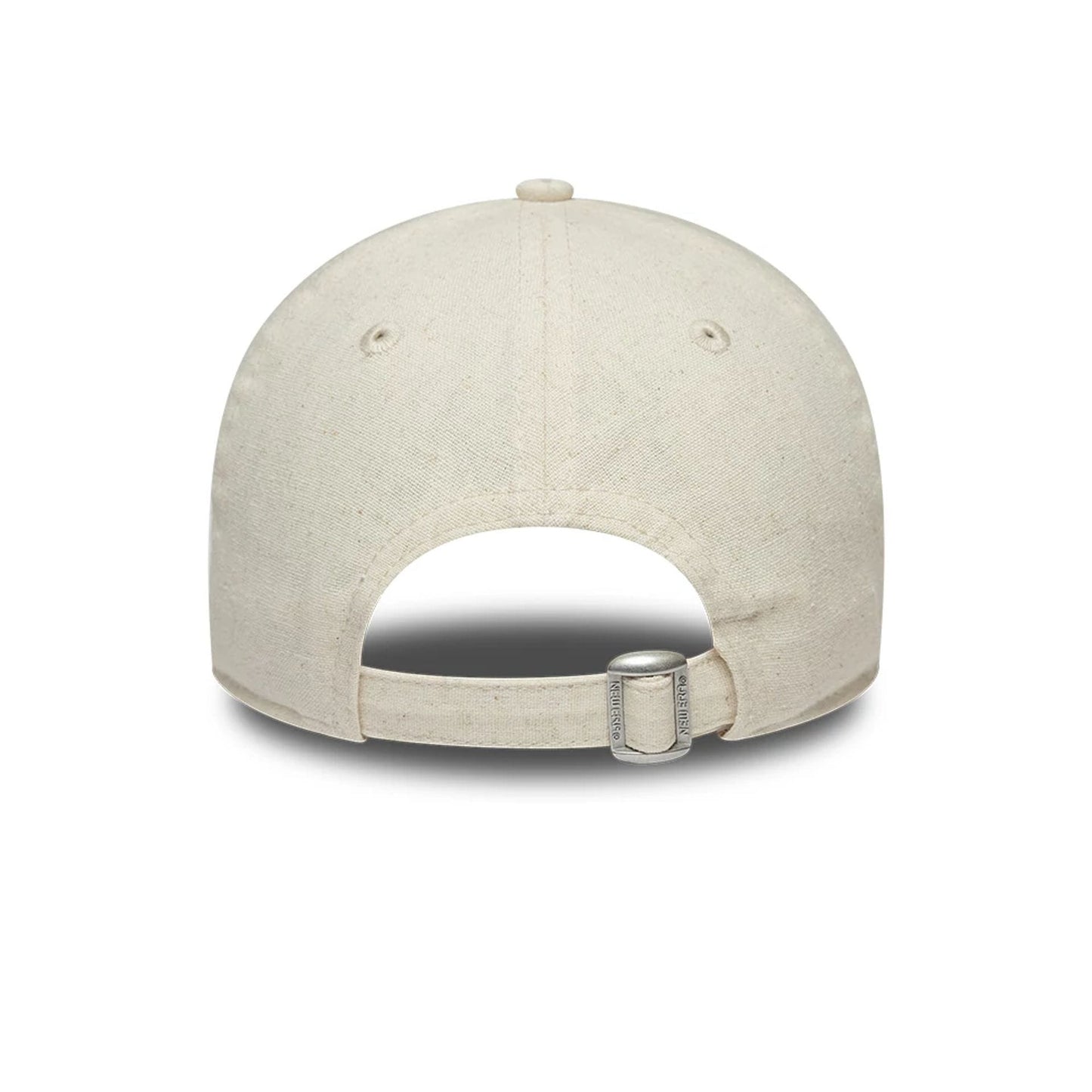 Pictured is this Womens MLB Linen New York Yankees 9TWENTY cap in light beige. 4