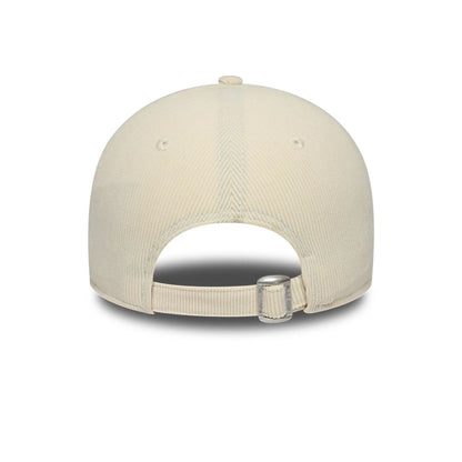 Pictured is this Womens MLB Cord New York Yankees 9FORTY cap in Cream. 4