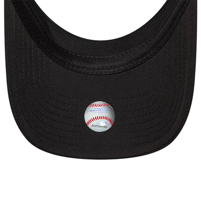 Pictured is this Womens MLB Sport New York Yankees Visor cap in black. 5