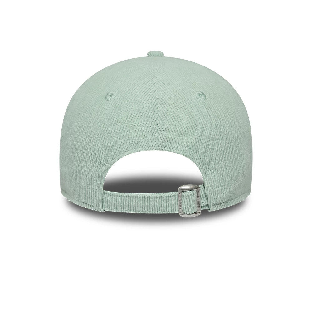 Pictured is this Womens MLB Cord New York Yankees 9FORTY cap in pastel green. 4