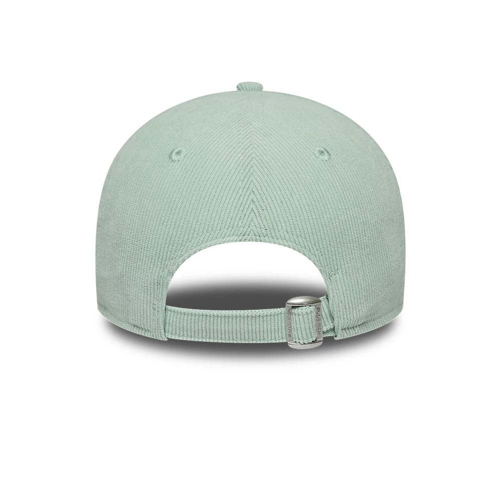 Pictured is this Womens MLB Cord New York Yankees 9FORTY cap in pastel green. 4
