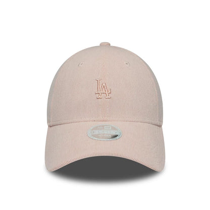 Pictured is this Womens MLB Cord LA Dodgers 9FORTY cap in pastel pink. 2