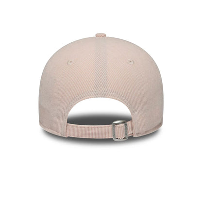 Pictured is this Womens MLB Cord LA Dodgers 9FORTY cap in pastel pink. 4