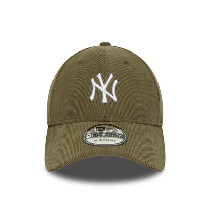 Pictured is this MLB Soft Cord New York Yankees 9FORTY cap in Dark Green. 2