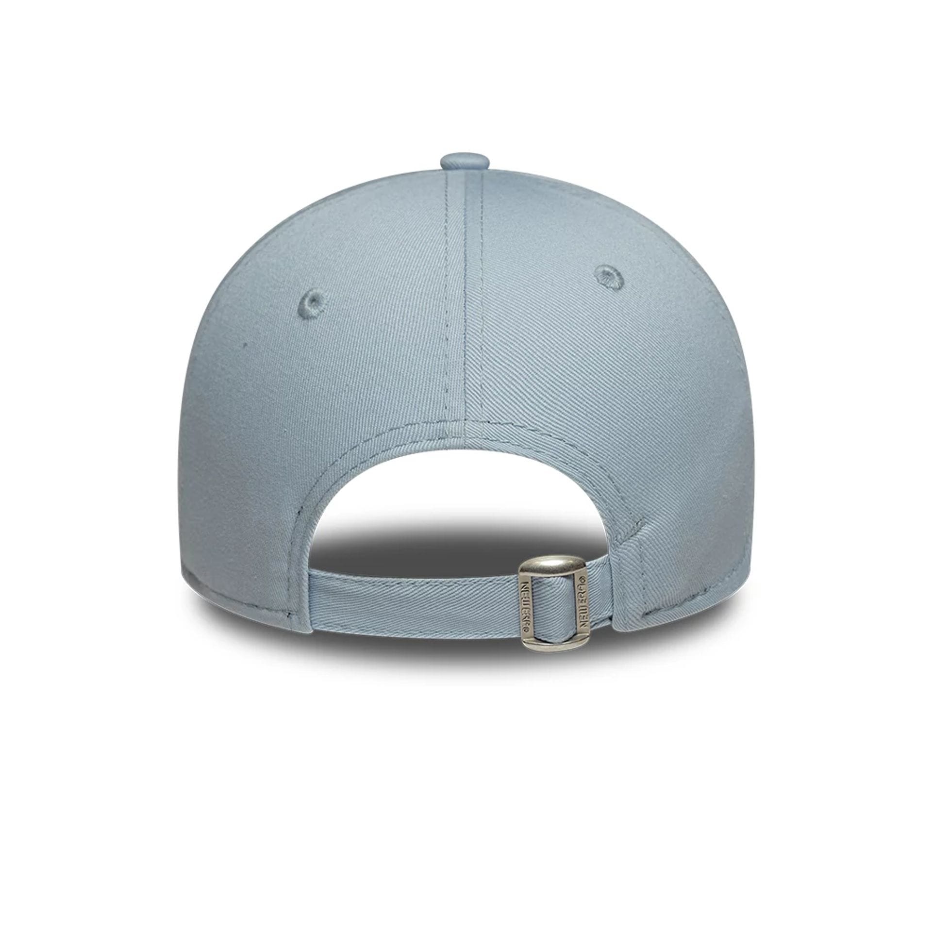 Pictured is this Womens MLB Floral Icon LA Dodgers 9FORTY cap in pastel blue. 5
