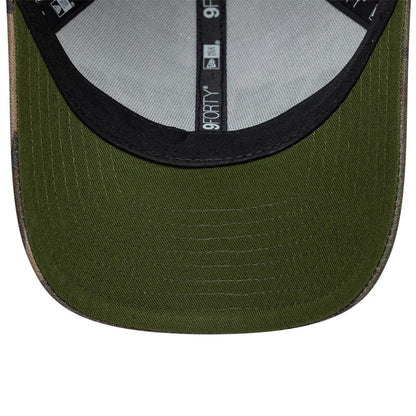 Pictured is this MLB Wordmark New York Yankees 9FORTY M-Crown cap in Woodland Camo. 5