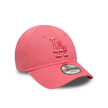 Pictured is this Toddler MLB League Essential LA Dodgers 9FORTY cap in pink. 3