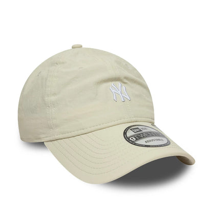 Pictured is this MLB Recycled New York Yankees 9TWENTY cap in light beige. 3