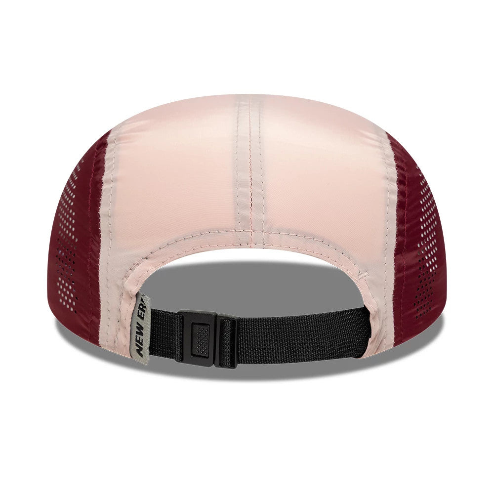 Pictured is this New Era Colour Block Runner cap in dark red. 4