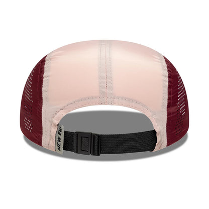 Pictured is this New Era Colour Block Runner cap in dark red. 4