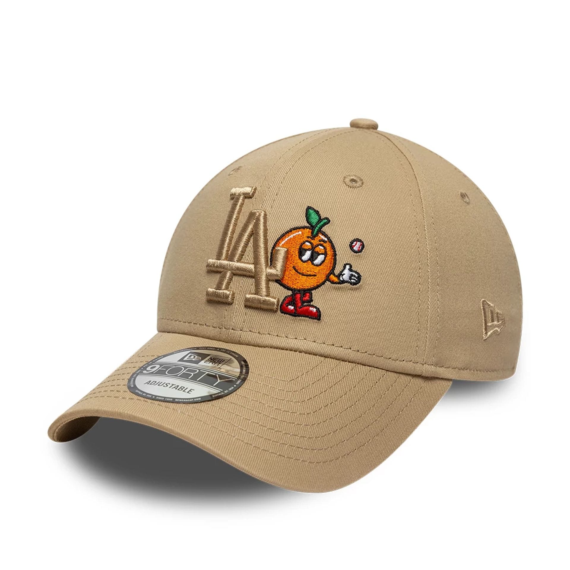 Pictured is this MLB Icon LA Dodgers 9FORTY cap in Beige. 1