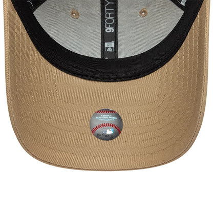 Pictured is this MLB Icon LA Dodgers 9FORTY cap in Beige. 4