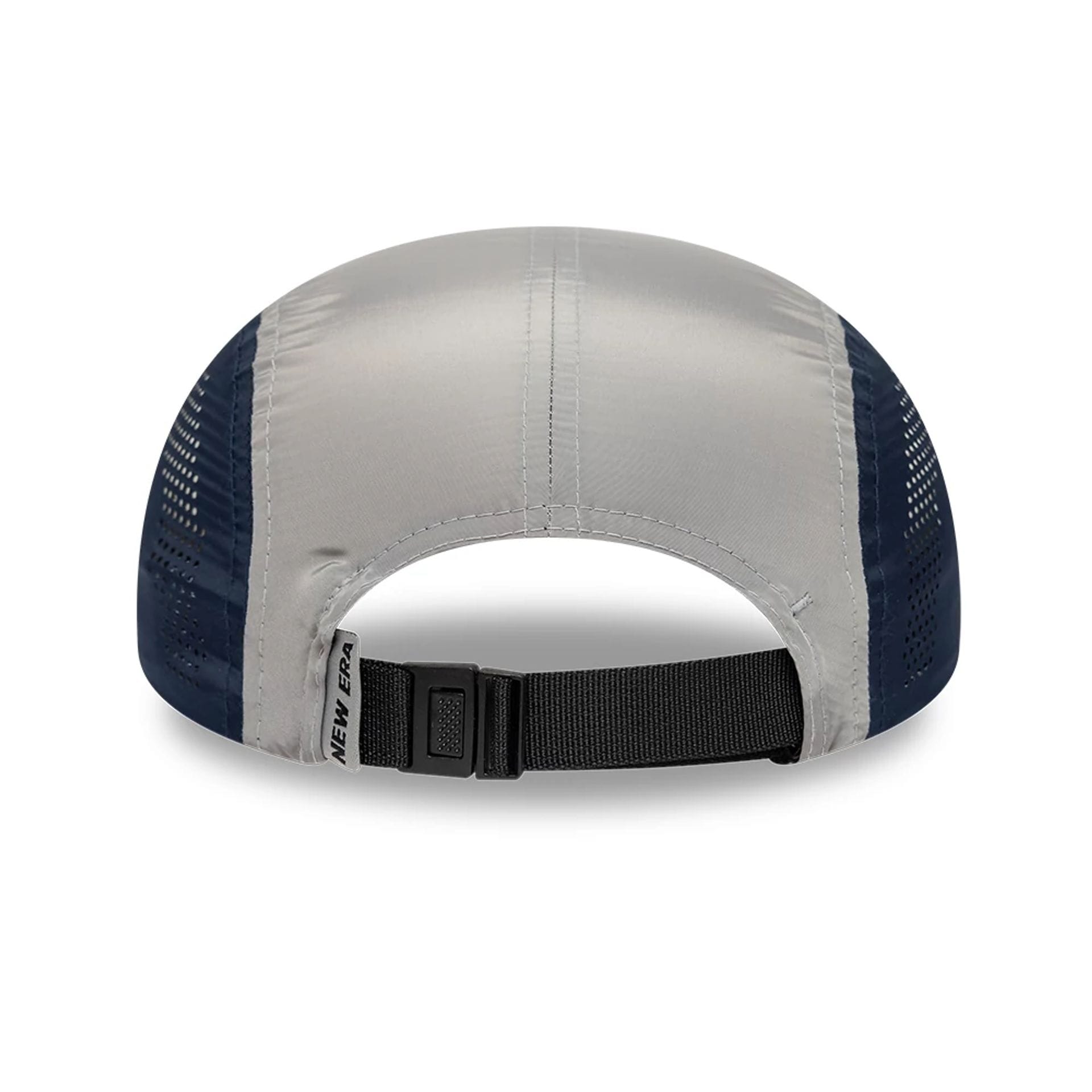 Pictured is this New Era Colour Block Runner cap in navy. 4