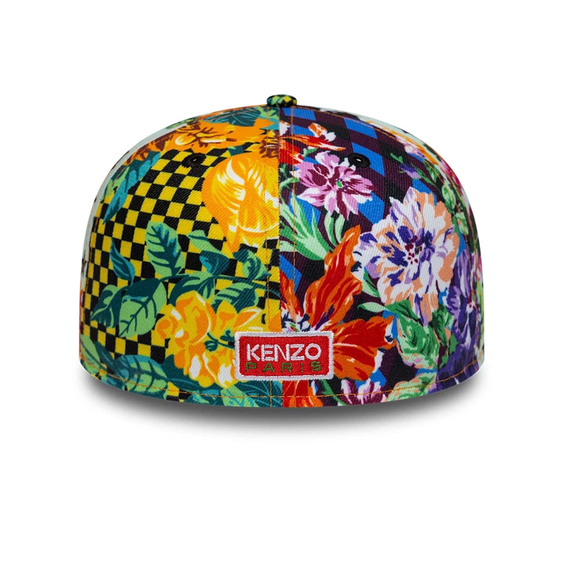 Pictured is this Kenzo X New Era Flowers 59FIFTY Fitted cap in white. 4