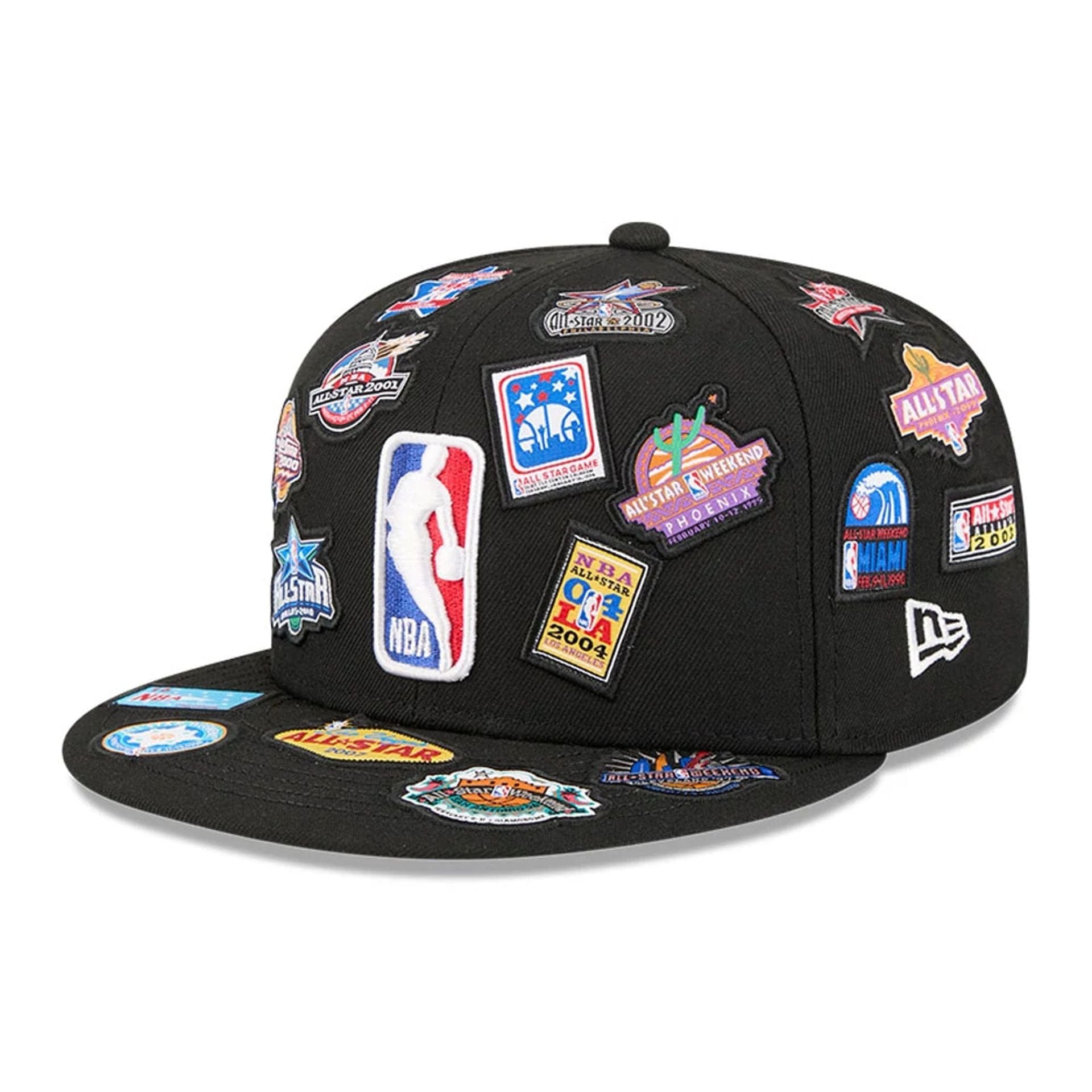 Pictured is this NBA Hardwood Classic NBA All Star Game 59FIFTY Fitted cap in black. 1