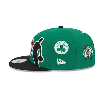 Pictured is this NBA Hardwood Classic All Star Game Boston Celtics 9FIFTY Snapback cap in green. 5