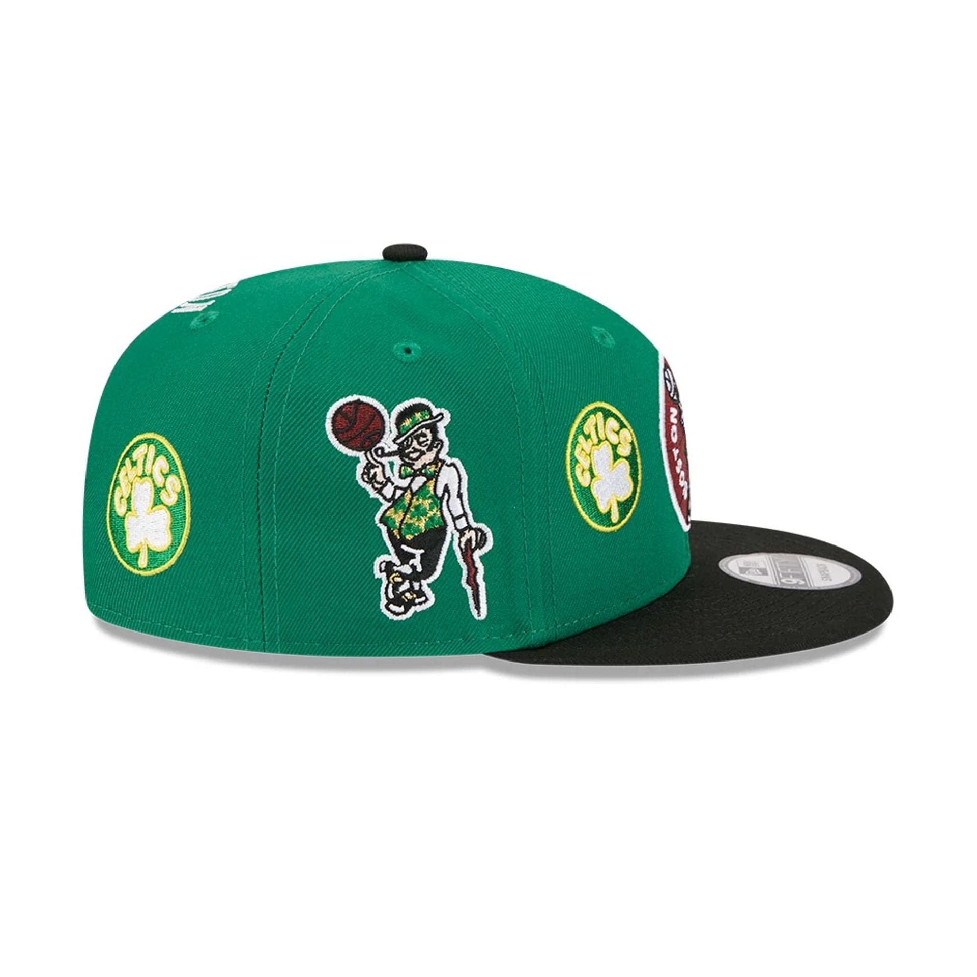 Pictured is this NBA Hardwood Classic All Star Game Boston Celtics 9FIFTY Snapback cap in green. 6