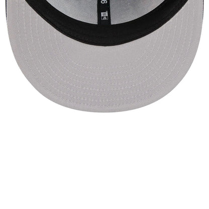 Pictured is this NBA Hardwood Classic All Star Game New York Knicks 9FIFTY Snapback cap in blue. 2