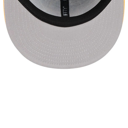 Pictured is this NBA Hardwood Classic All Star Game Golden State Warriors 9FIFTY Snapback cap in blue. 2