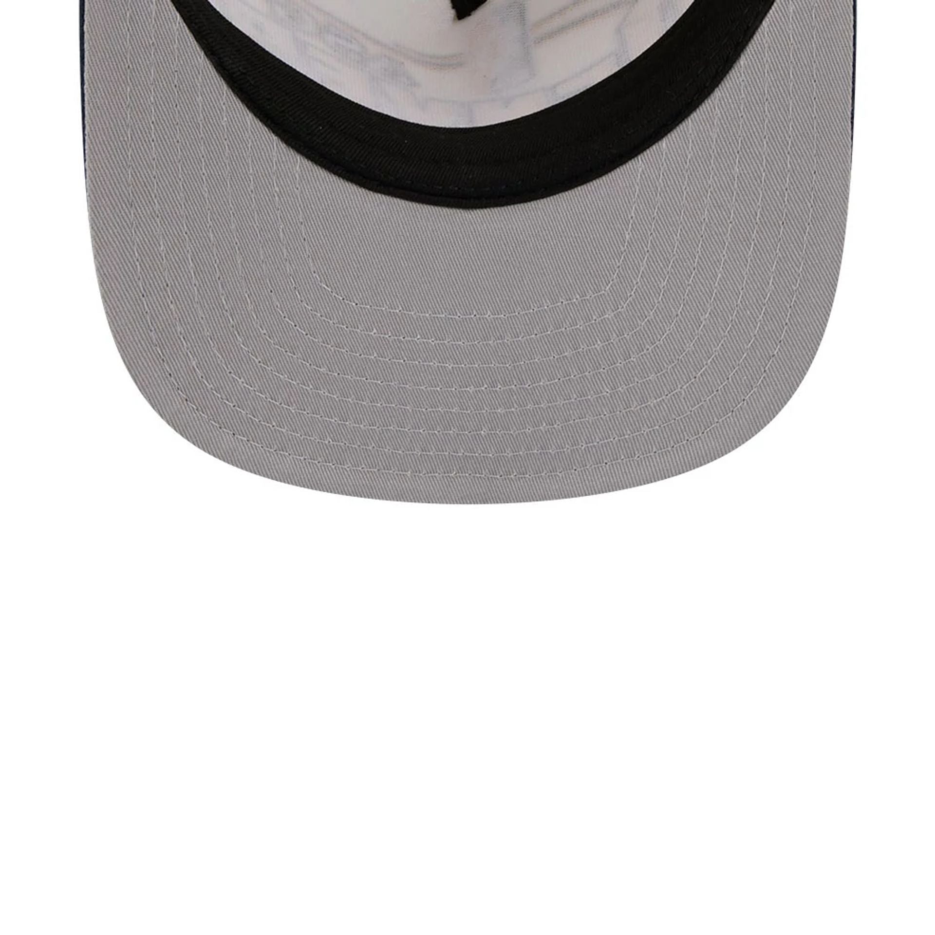 Pictured is this NBA Hardwood Classic All Star Game Denver Nuggets 9FIFTY A-Frame Snapback cap in white. 2