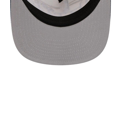 Pictured is this NBA Hardwood Classic All Star Game Denver Nuggets 9FIFTY A-Frame Snapback cap in white. 2
