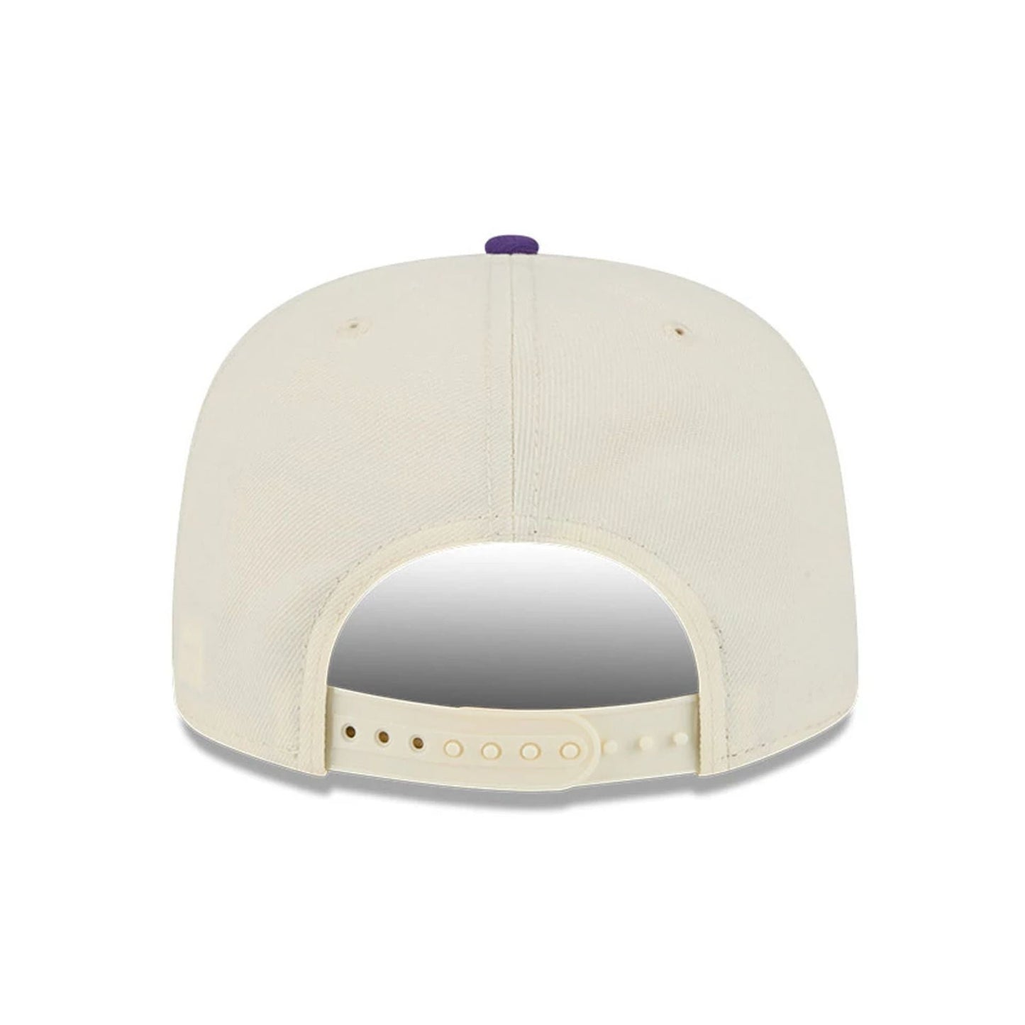 Pictured is this NBA Hardwood Classic All Star Game LA Lakers 9FIFTY A-Frame Snapback cap in white. 7