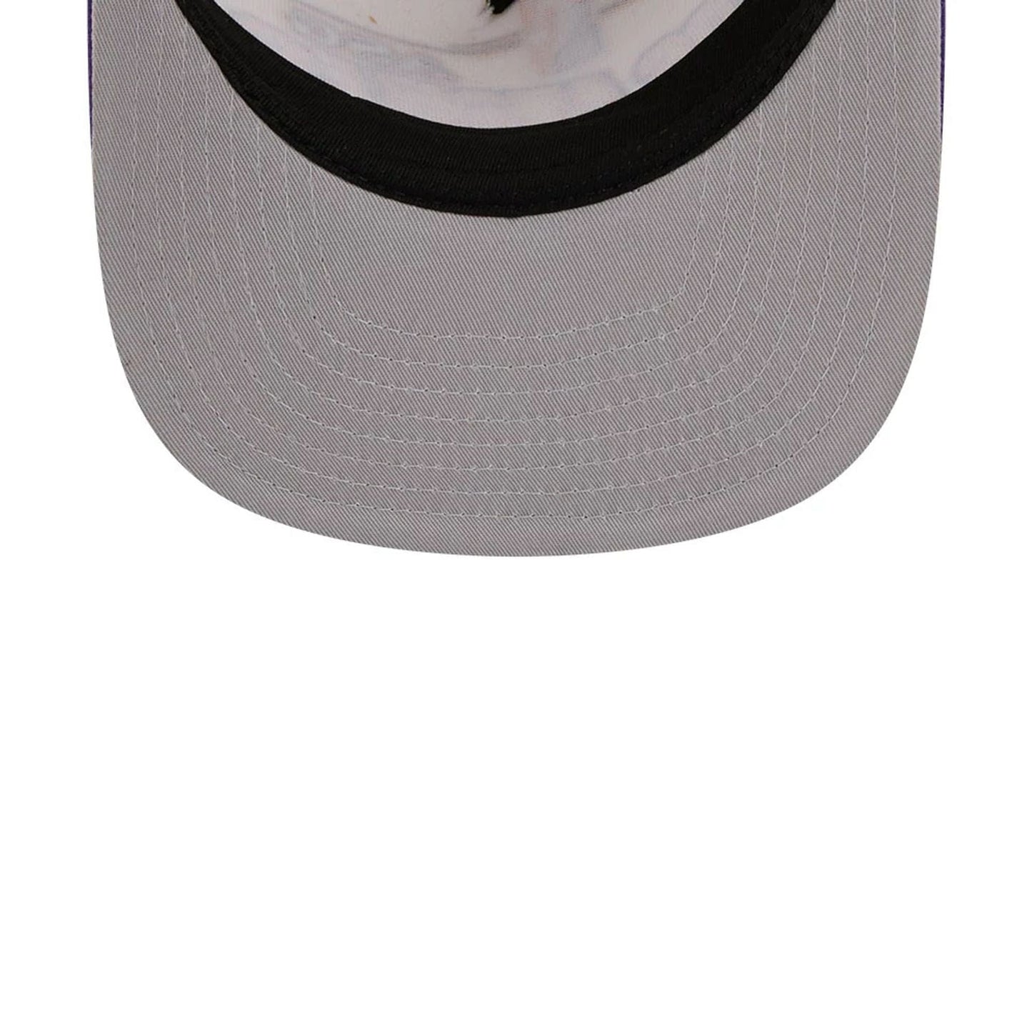 Pictured is this NBA Hardwood Classic All Star Game LA Lakers 9FIFTY A-Frame Snapback cap in white. 2