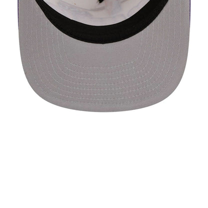 Pictured is this NBA Hardwood Classic All Star Game LA Lakers 9FIFTY A-Frame Snapback cap in white. 2