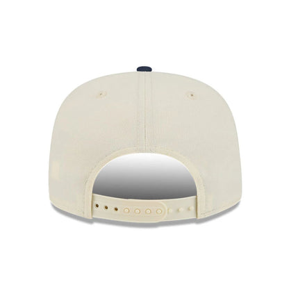 Pictured is this NBA Hardwood Classic All Star Game Golden State Warriors 9FIFTY A-Frame Snapback cap in white. 7