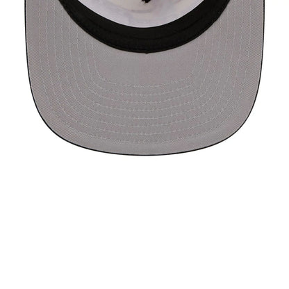 Pictured is this NBA Hardwood Classic All Star Game Philadelphia 76ers 9FIFTY A-Frame Snapback cap in white. 2