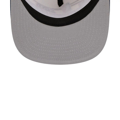 Pictured is this NBA Hardwood Classic All Star Game New Orleans Pelicans 9FIFTY A-Frame Snapback cap in white. 2