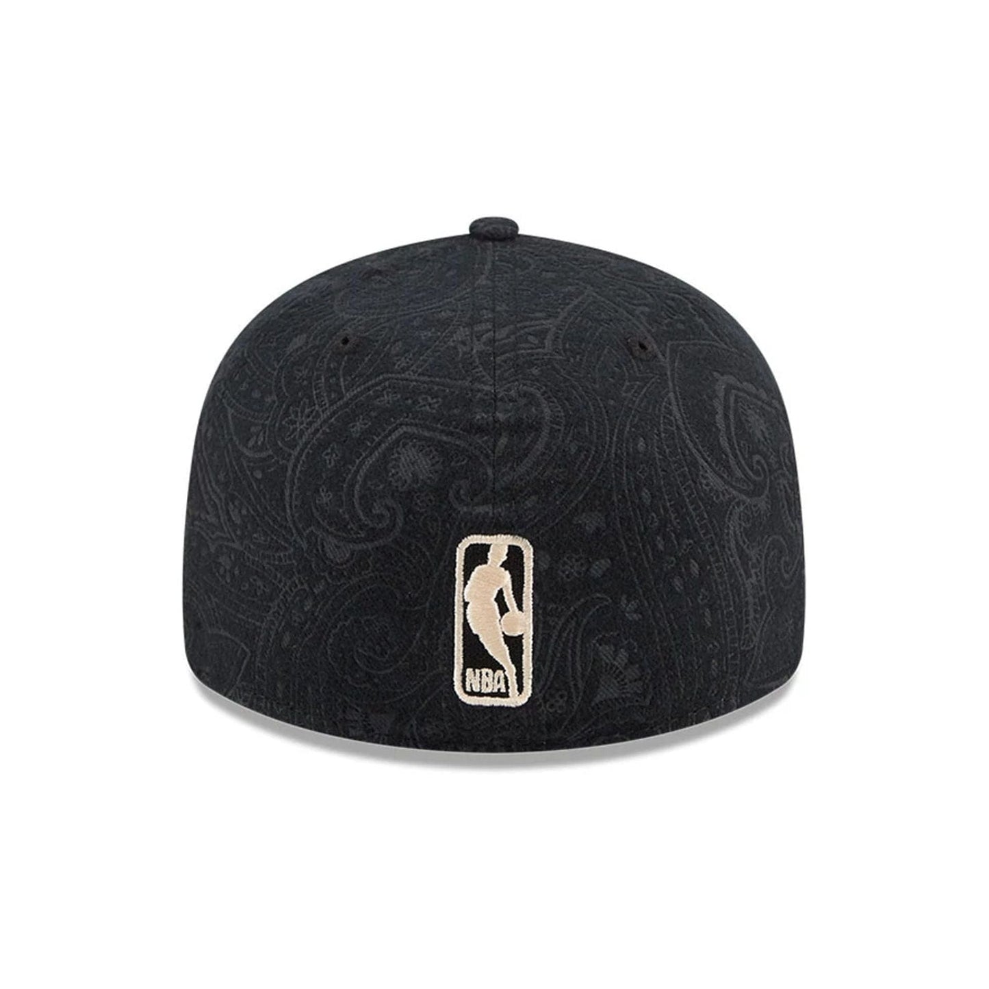 Pictured is this NBA Brushed Cotton Chicago Bulls 59FIFTY Fitted cap in black. 7