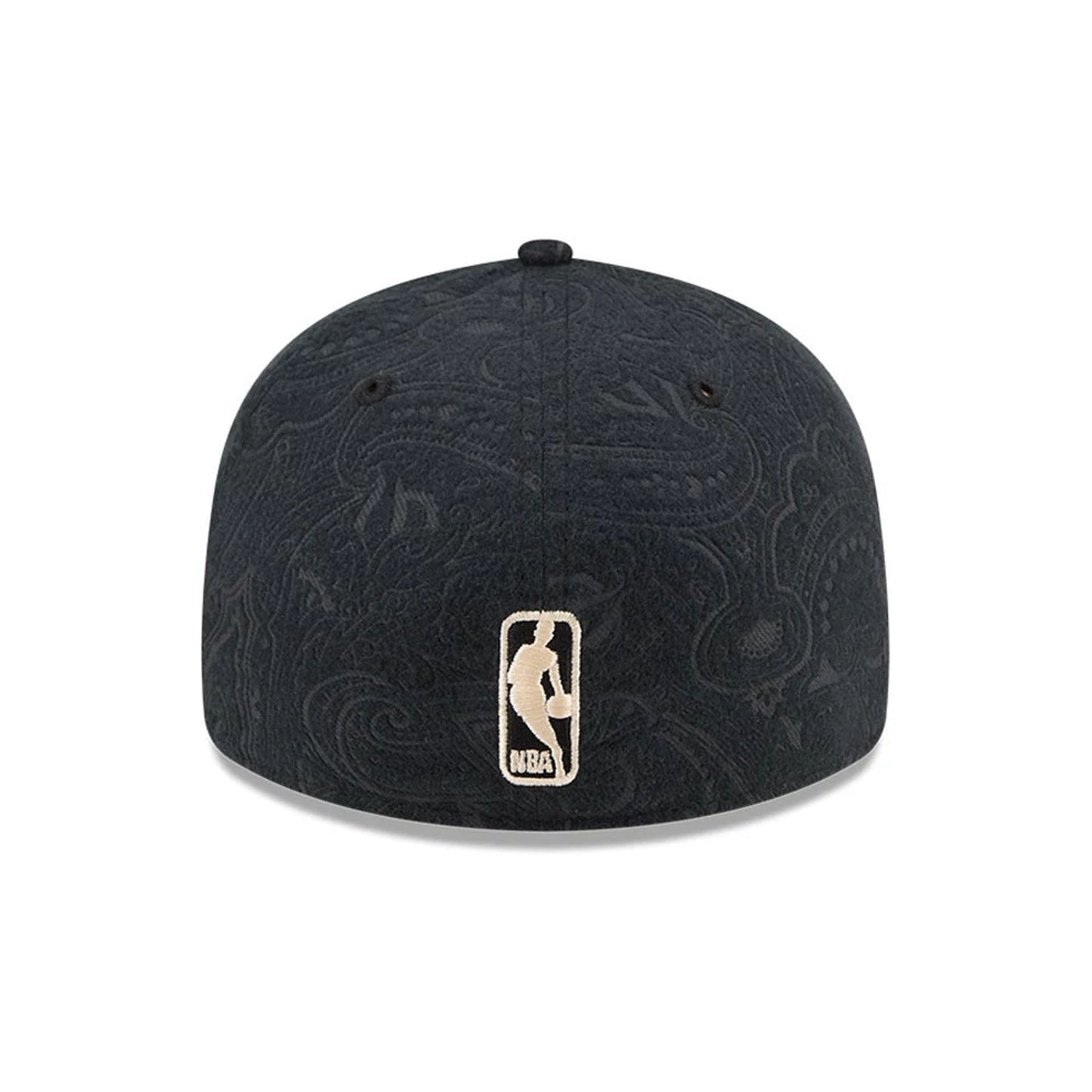 Pictured is this NBA Brushed Cotton San Antonio Spurs 59FIFTY Fitted cap in black. 7