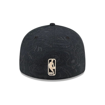 Pictured is this NBA Brushed Cotton San Antonio Spurs 59FIFTY Fitted cap in black. 7
