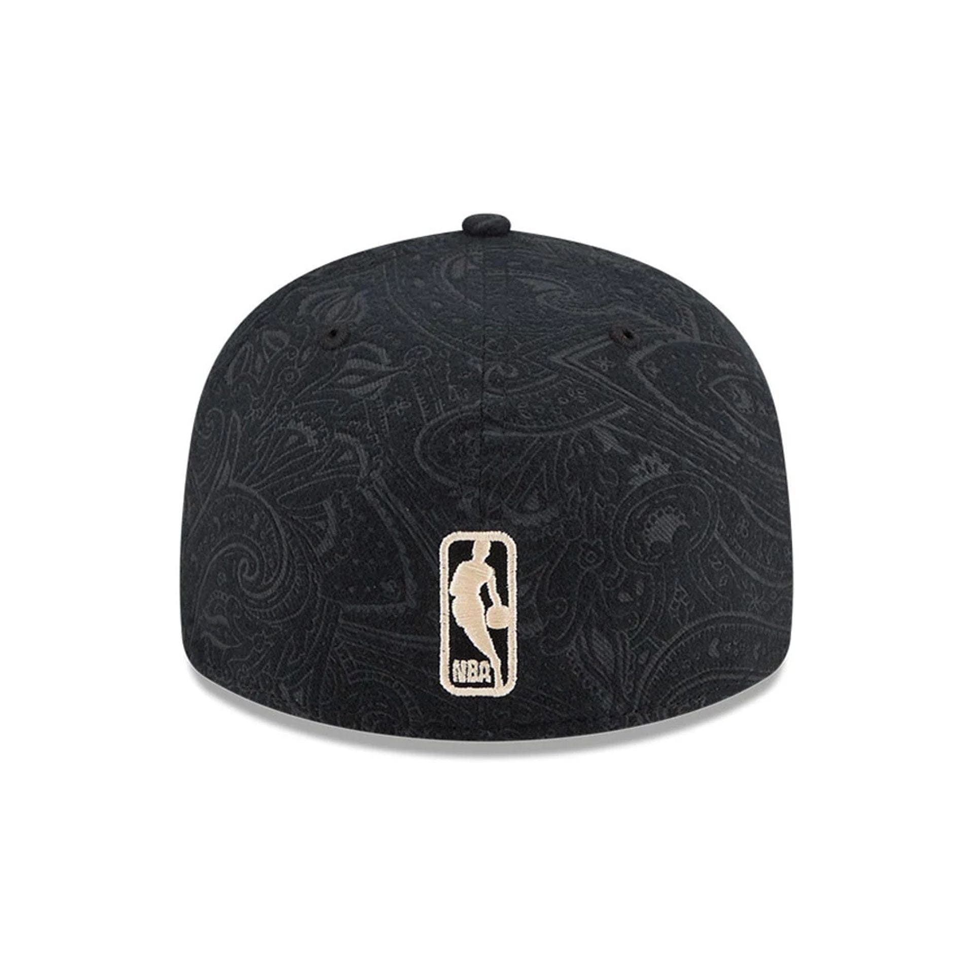 Pictured is this NBA Brushed Cotton LA Lakers 59FIFTY Fitted cap in black. 7