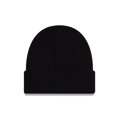 Pictured is this MLB Cashmere Knit New York Yankees Cuff Knit Beanie hat in black. 3