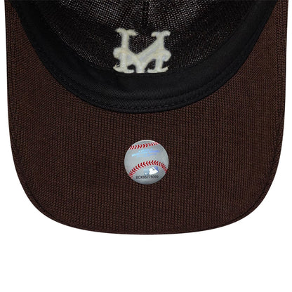 Pictured is this MLB Merino Wool New York Mets 9TWENTY cap in dark brown. 7