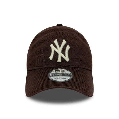 Pictured is this MLB Merino Wool New York Yankees 9TWENTY cap in dark brown. 2