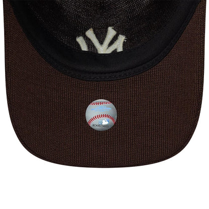 Pictured is this MLB Merino Wool New York Yankees 9TWENTY cap in dark brown. 7