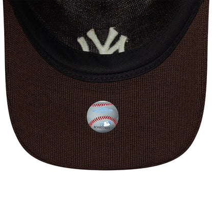 Pictured is this MLB Merino Wool New York Yankees 9TWENTY cap in dark brown. 7