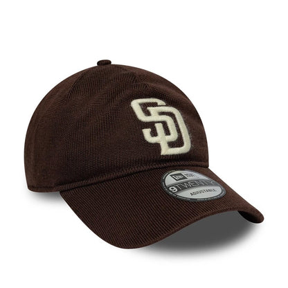 Pictured is this MLB Merino Wool Core San Diego Padres 9TWENTY cap in dark brown. 3