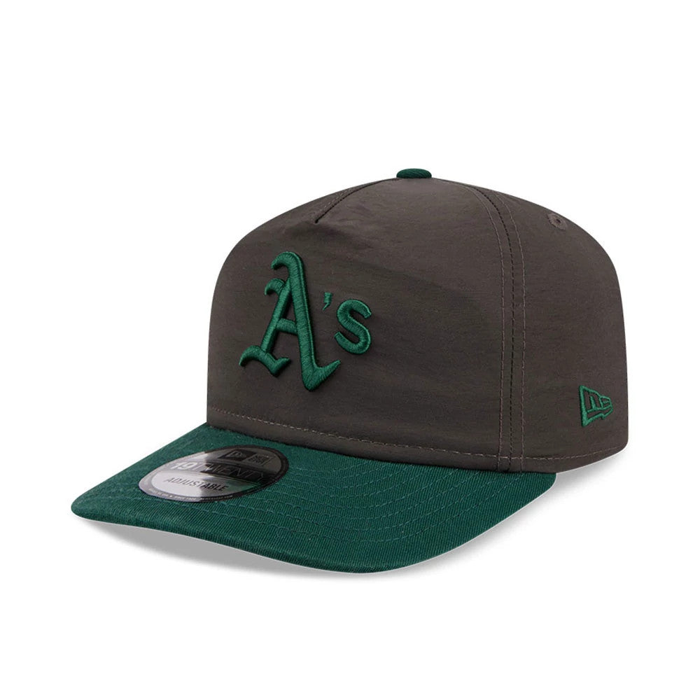 Pictured is this MLB Nylon Athletics 19TWENTY cap in Black. 1