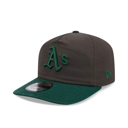 Pictured is this MLB Nylon Athletics 19TWENTY cap in Black. 1