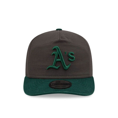 Pictured is this MLB Nylon Athletics 19TWENTY cap in Black. 3