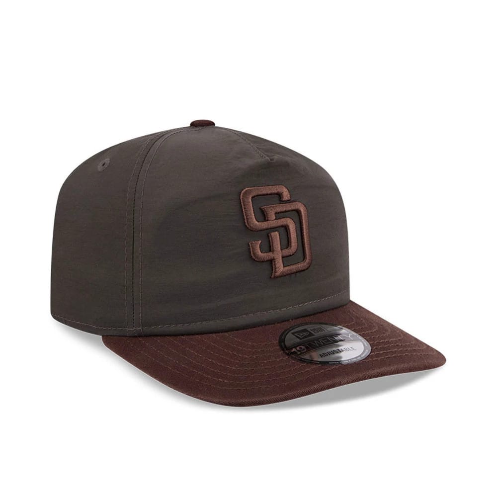 Pictured is this MLB Nylon San Diego Padres 19TWENTY cap in Black. 4