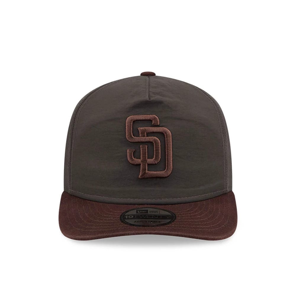 Pictured is this MLB Nylon San Diego Padres 19TWENTY cap in Black. 3
