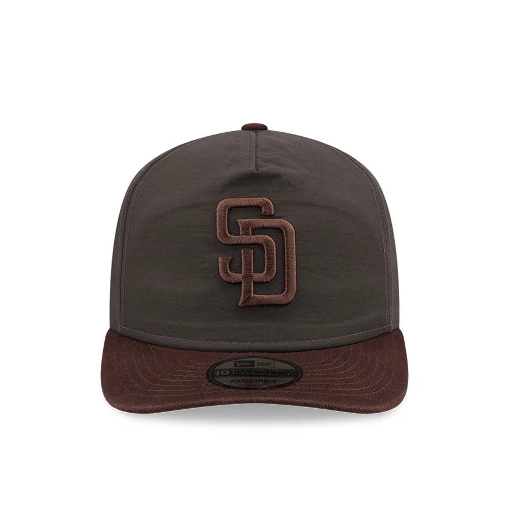 Pictured is this MLB Nylon San Diego Padres 19TWENTY cap in Black. 3