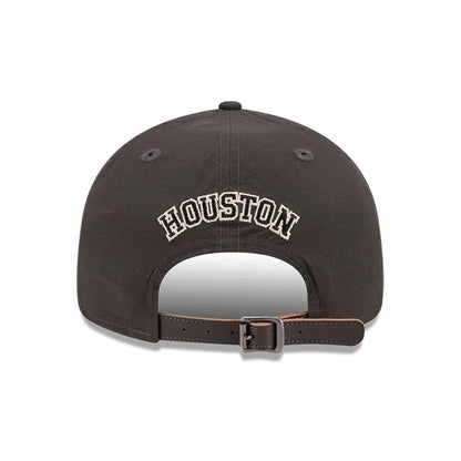 Pictured is this MLB Nylon Houston Astros Retro Crown 9FIFTY cap in black. 2