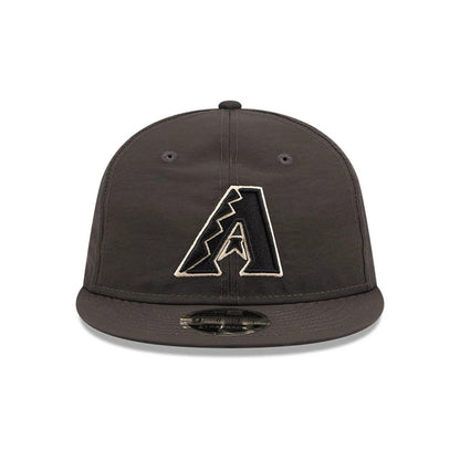 Pictured is this MLB Nylon Arizona Diamondbacks Retro Crown 9FIFTY cap in black. 3