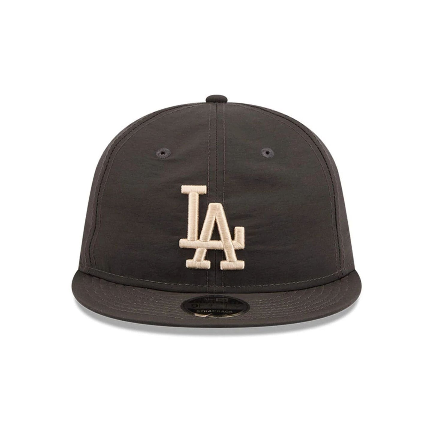 Pictured is this MLB Nylon LA Dodgers Retro Crown 9FIFTY cap in black. 4